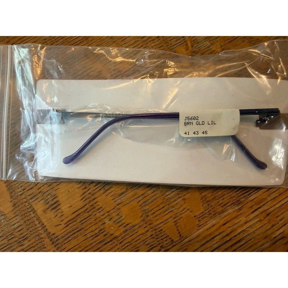 NWT Jubilee Kids 5602 Lilac Purple Metal AUTHENTIC EYEGLASSES FRAME RX 41-19-125